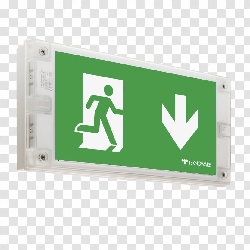 Exit Sign Emergency Fire Escape Lighting - Lightemitting Diode - Light Transparent PNG