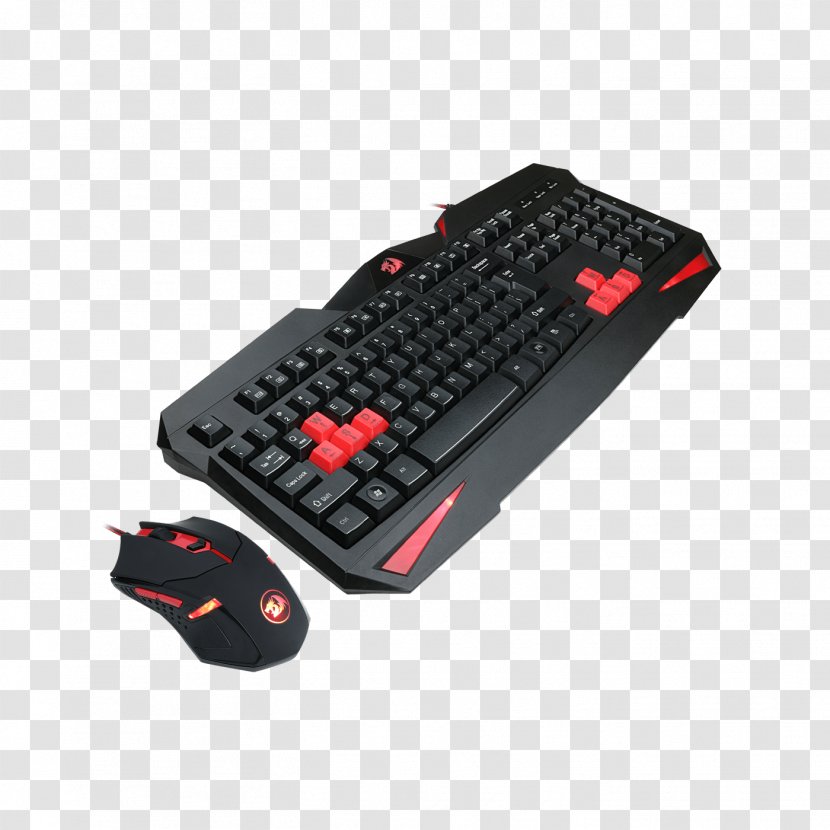 Computer Keyboard Mouse Gaming Keypad Combo Video Game Transparent PNG