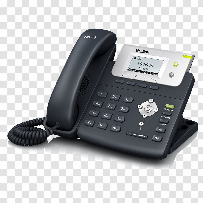 Yealink SIP-T21P VoIP Phone Voice Over IP Session Initiation Protocol Business Telephone System - Sipt27p - Taça Copa Do Mundo Transparent PNG