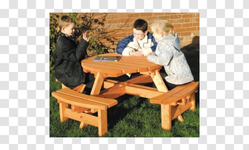 Picnic Table Friendship Bench Furniture - Hardwood - Timber Battens Seating Top View Transparent PNG