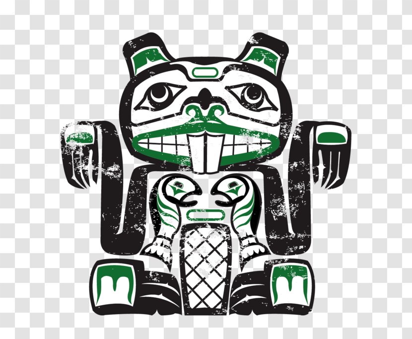 Beaver Totem Pole Indigenous Peoples Of The Americas Native Americans In United States - Art Transparent PNG