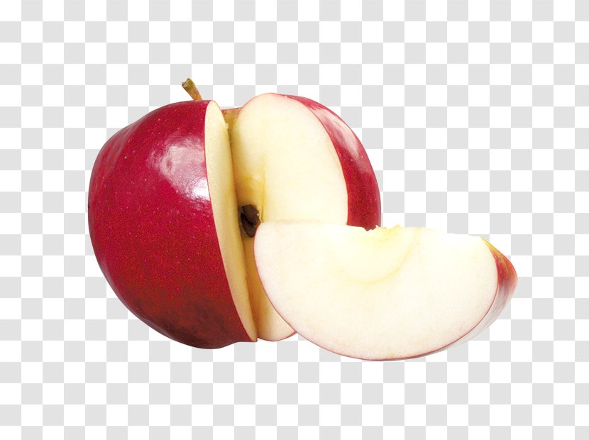 Apple Red - Food - Cut Transparent PNG
