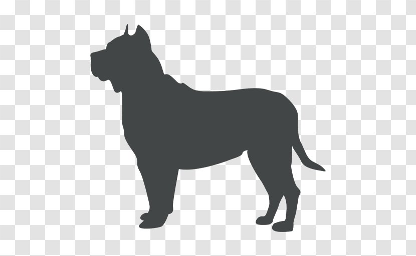 American Pit Bull Terrier Dog Breed - Side Vector Transparent PNG