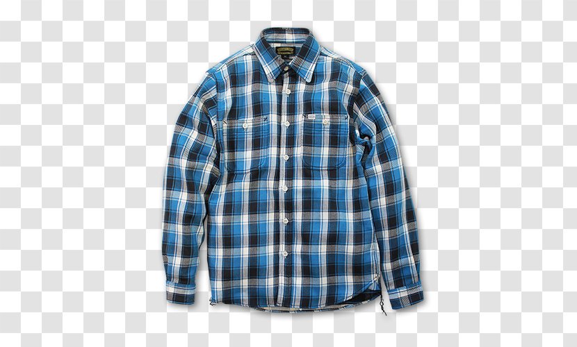 Sleeve Tartan Shirt Check Glen Plaid Transparent PNG