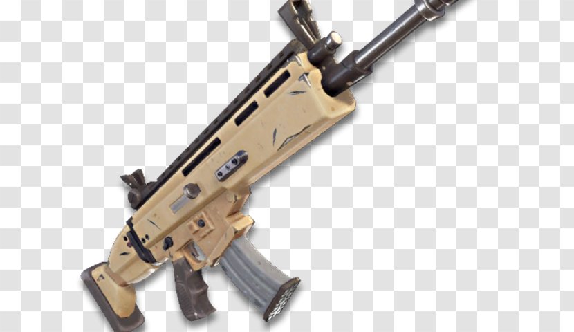 Fortnite Battle Royale FN SCAR Weapon Game - Frame Transparent PNG