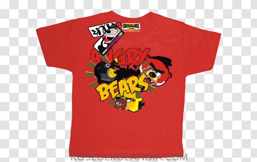T-shirt Top Red Cotton Sleeve - Brand Transparent PNG
