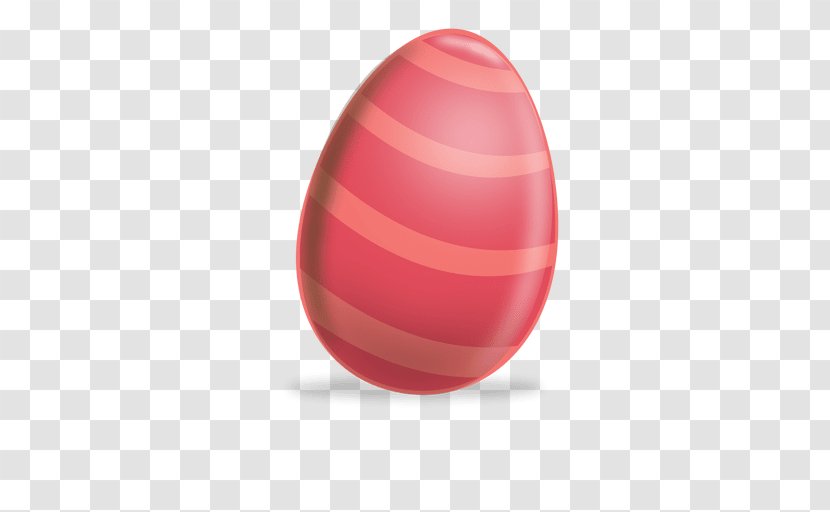 Easter Egg - Peach Transparent PNG