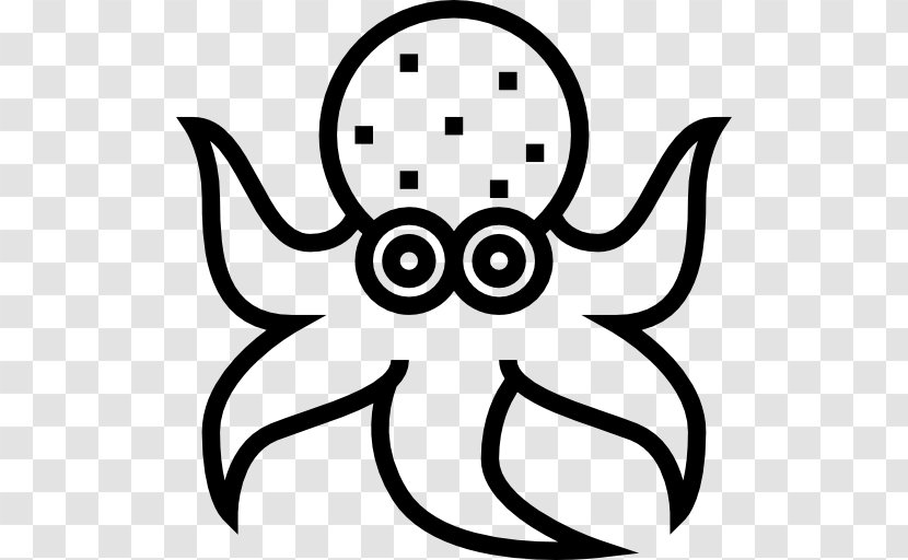 Octopus Symbol - Cartoon - Smile Transparent PNG