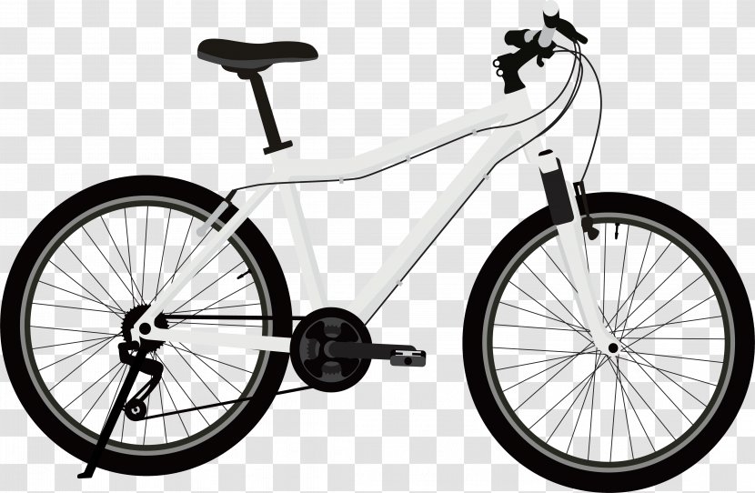 Trek Bicycle Corporation Mountain Bike Frame Hybrid - Wheel - White Transparent PNG