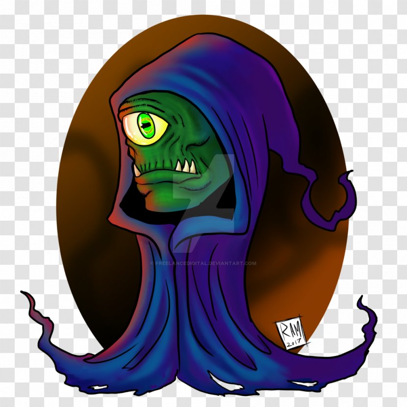 Octopus Cartoon Legendary Creature - Fictional Character - Oculus Transparent PNG