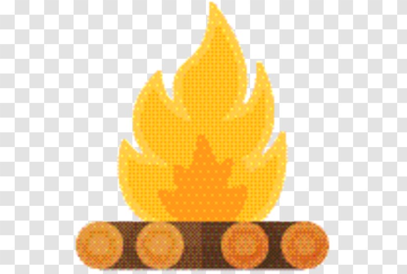 Leaf Logo - Yellow - Flame Transparent PNG