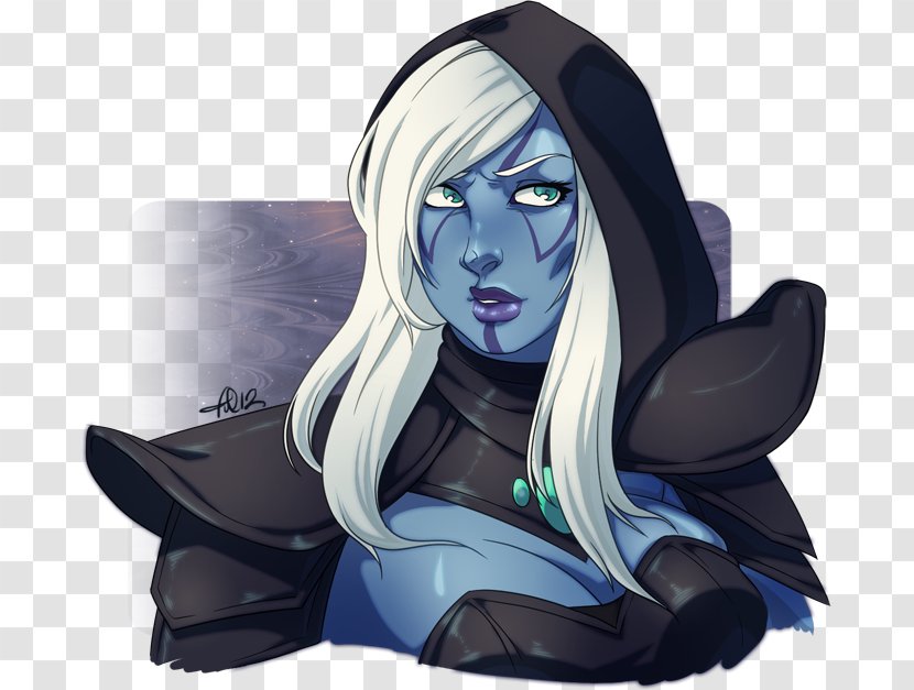 Warcraft III: The Frozen Throne Dota 2 Defense Of Ancients Drow Video Game - Watercolor - Heart Transparent PNG