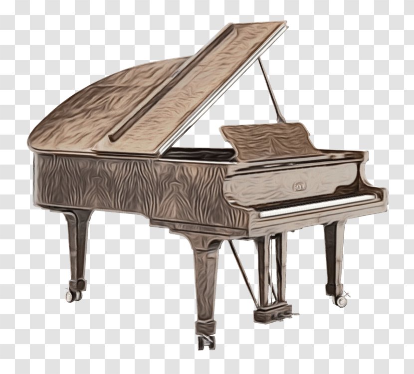 Piano Cartoon - Digital - Musical Instrument Accessory Furniture Transparent PNG