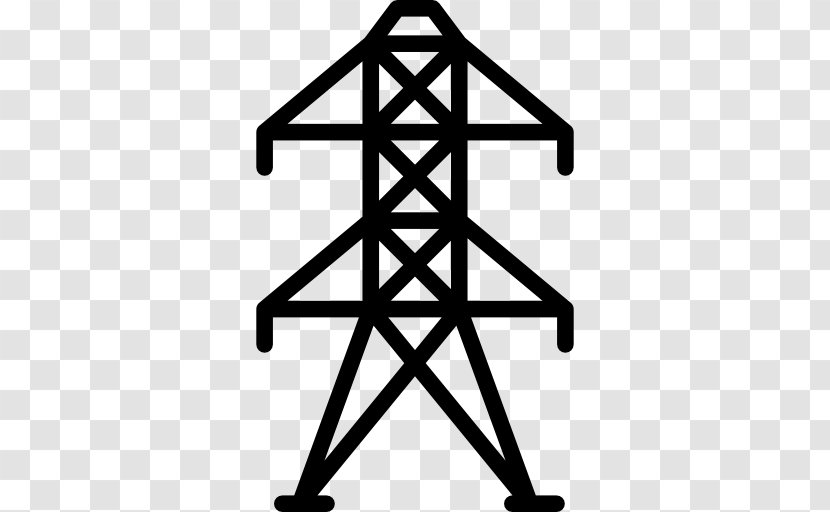 Transmission Tower Electric Power High Voltage Overhead Line Transparent PNG