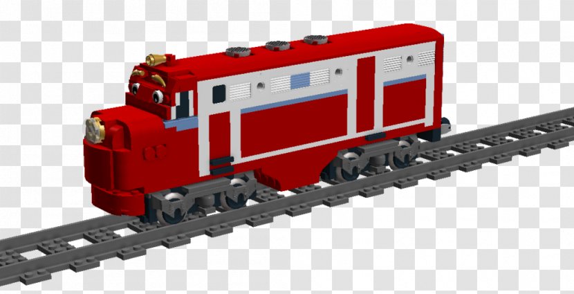 Lego Trains Railroad Car Rail Transport - Rolling Stock - Train Transparent PNG