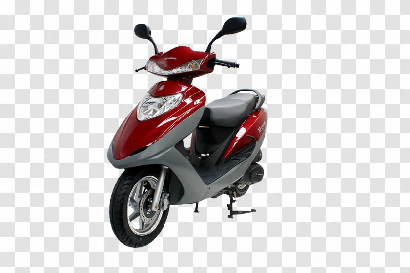 TVS Scooty Scooter YObykes Color Showroom - Red Transparent PNG