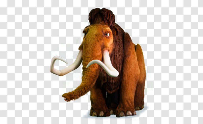 Manfred Scrat Sid Woolly Mammoth Ice Age - Stuffed Toy Transparent PNG