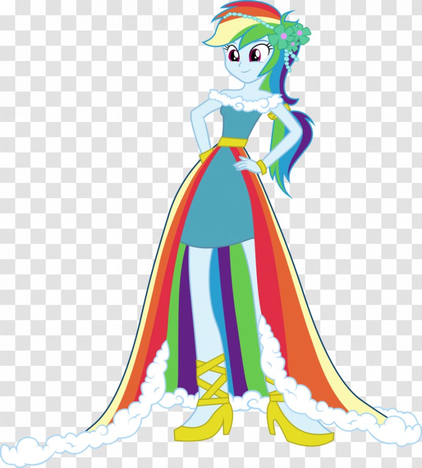 Rainbow Dash Pinkie Pie Rarity Dress My Little Pony - Frame Transparent PNG