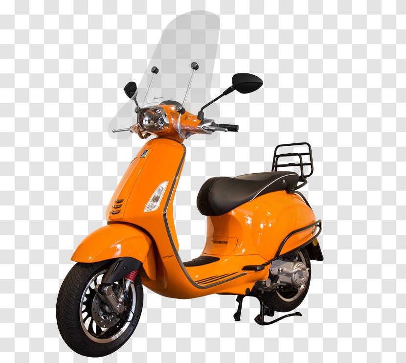 Piaggio Scooter Vespa Sprint Motorcycle - Mp3 Transparent PNG