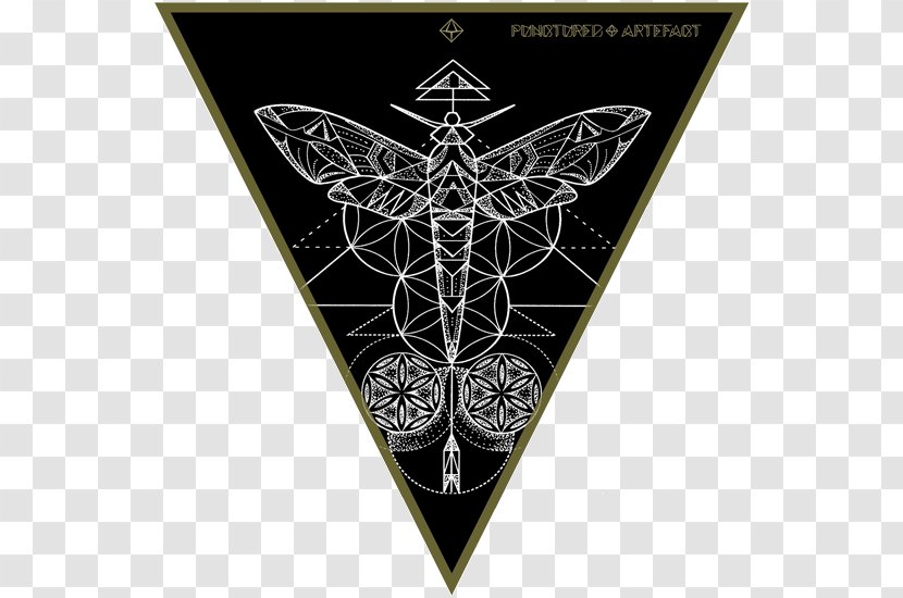 Symbol Sacred Geometry Platonic Solid Tree Of Life - Triangle - Mandala Tattoo Transparent PNG