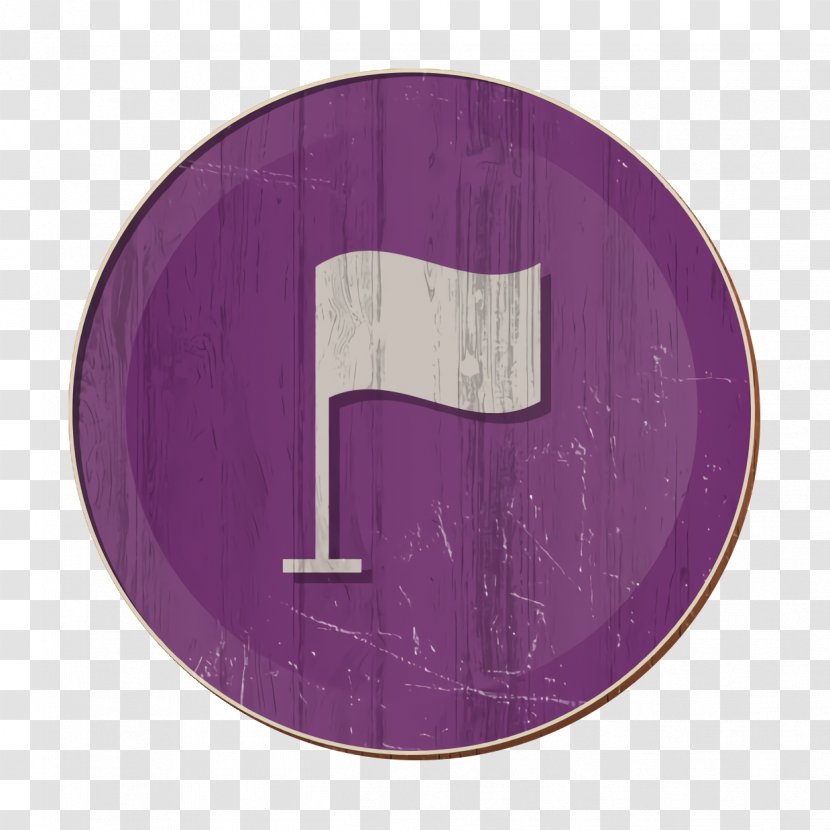 Country Icon Editor Flag - Lavender - Plate Transparent PNG