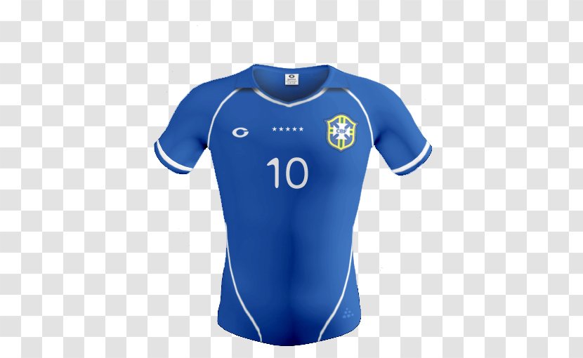 Sports Fan Jersey T-shirt Sleeve Outerwear Uniform - Blue Transparent PNG