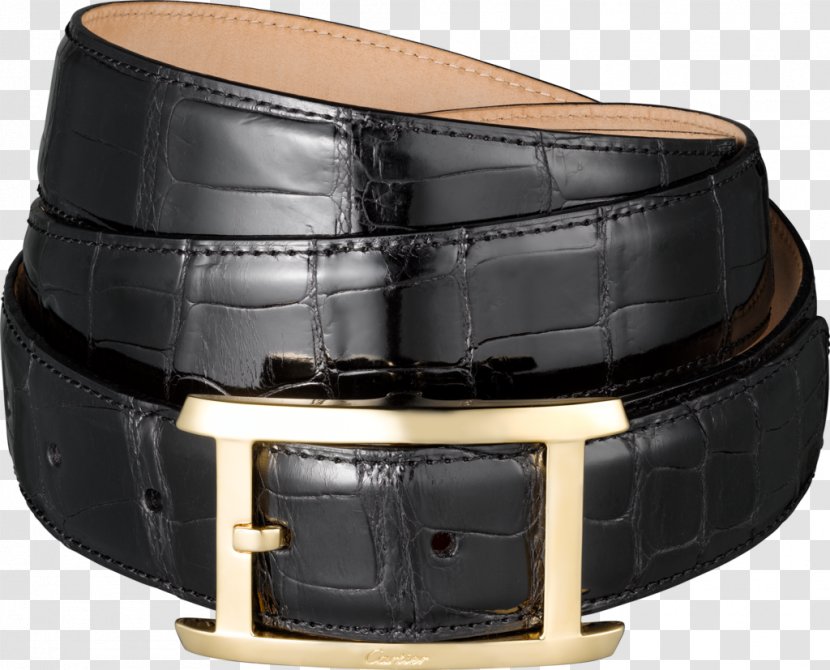 Belt Buckles Cartier Leather - Fashion Accessory Transparent PNG