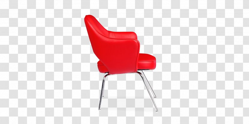 Chair Plastic Comfort Armrest - Eero Saarinen Transparent PNG
