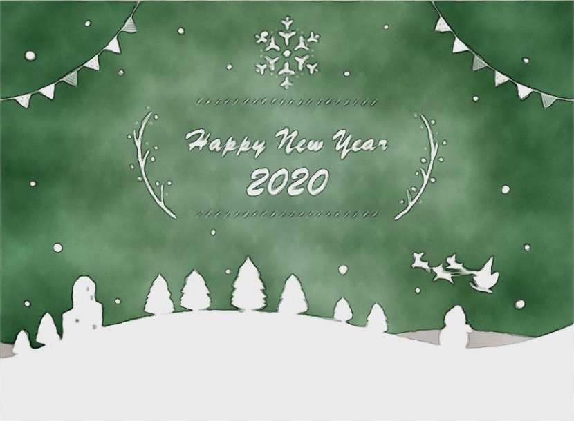 Green Text Font Christmas Eve Winter - Fir Transparent PNG