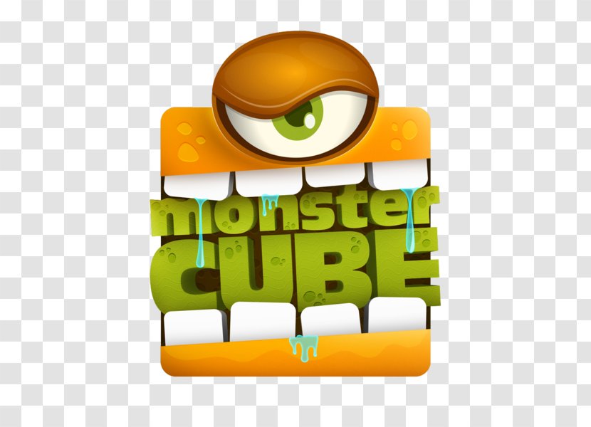 Logo Monster Cube Bejeweled Graphic Design - Falling Fred Transparent PNG