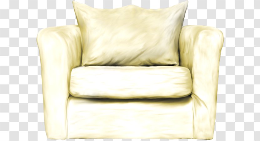 Wing Chair Couch Clip Art - Divan - Cartoon Court Minimalist Sofa Transparent PNG
