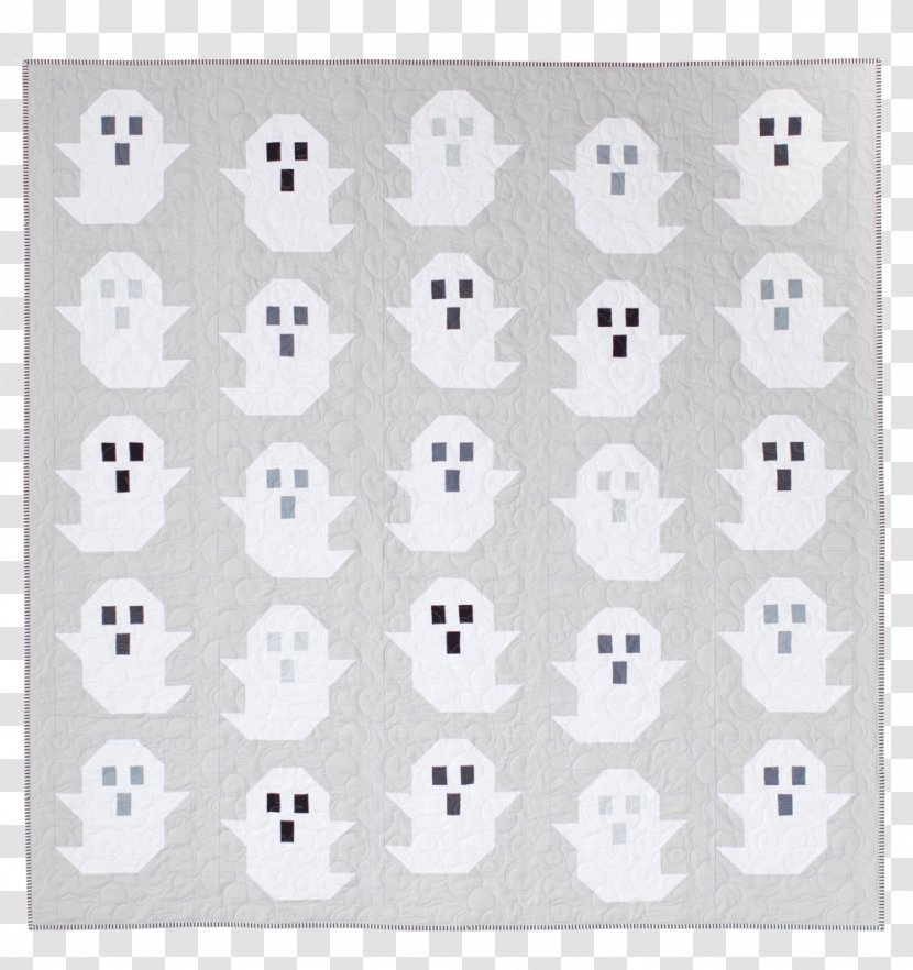 Quilt Collection Quilting Pattern Textile - Holiday - Ghost Transparent PNG