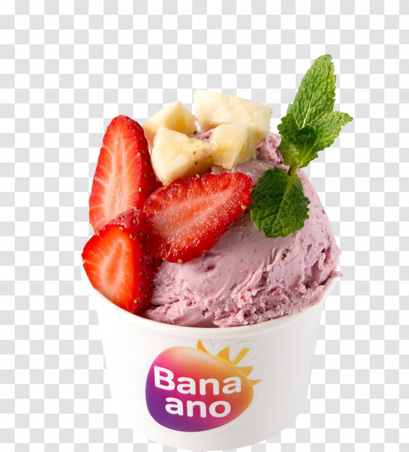 Gelato Frozen Yogurt Sundae Ice Cream Sorbet - Flavor - Bowl Transparent PNG