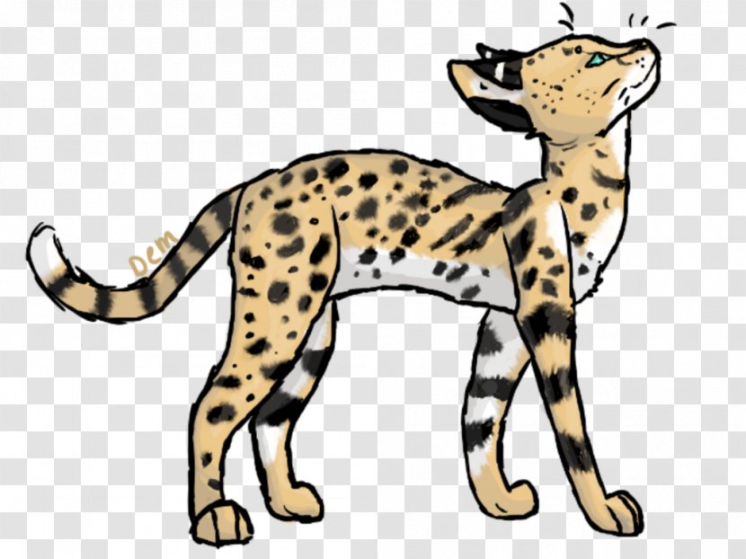 Whiskers Cheetah Leopard Wildcat - Tail - Running Wild Cat Coloring Pages Transparent PNG