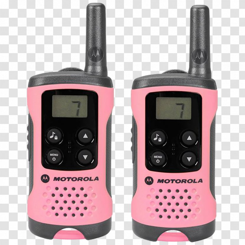 Walkie-talkie Two-way Radio PMR446 Motorola - Solutions Transparent PNG