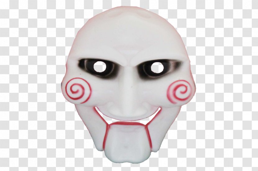 Jigsaw Mask Billy The Puppet Headgear - Fictional Character Transparent PNG