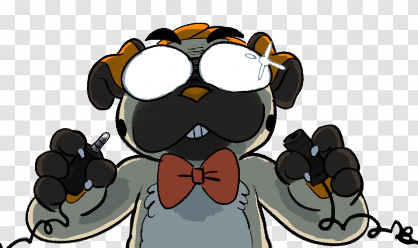 Penguin Sunglasses Dog Goggles - Animated Cartoon Transparent PNG