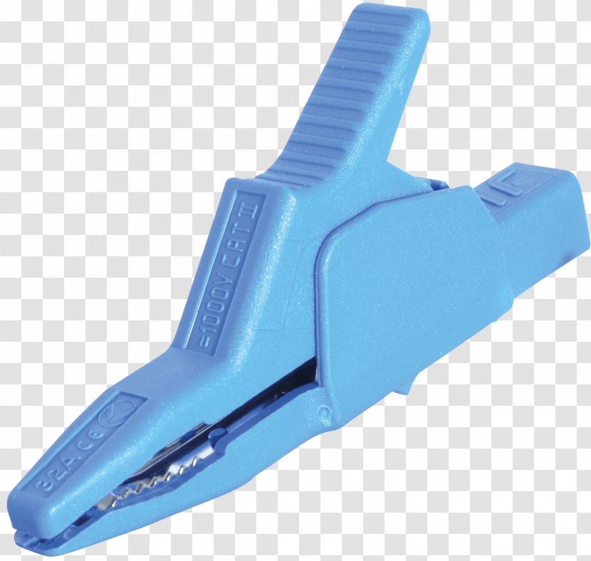 Crocodile Clip Terminal Blue Electrical Connector Banana - Green - Bemessungsspannung Transparent PNG