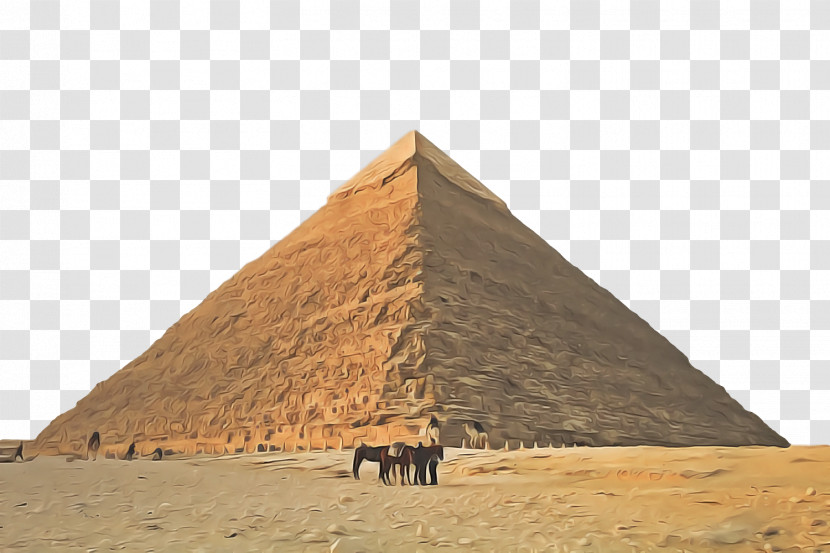 Pyramid Monument Historic Site Landmark Ancient History Transparent PNG