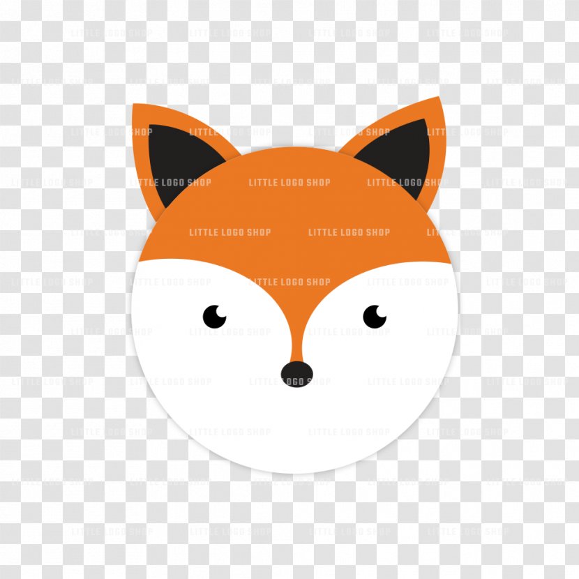 Red Fox Whiskers Snout News - Orange Polygon Transparent PNG