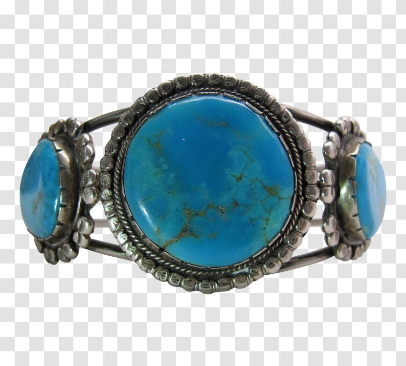 Turquoise Bracelet Silver Jewellery Gemstone Transparent PNG