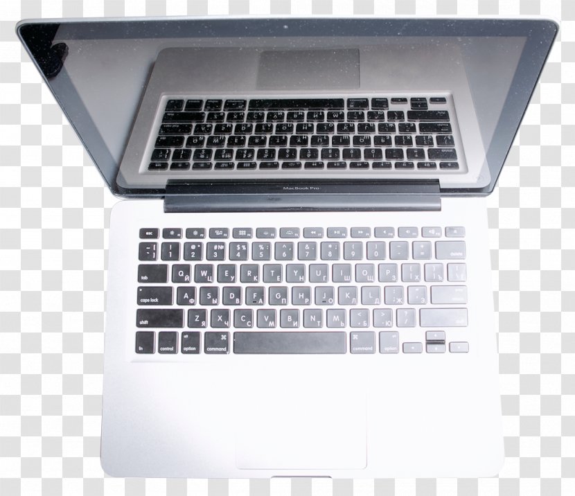 Laptop MacBook Air Stock Photography - Macbook - Top View Transparent PNG