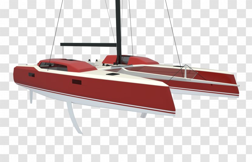 Scow 08854 Keelboat Yacht Transparent PNG