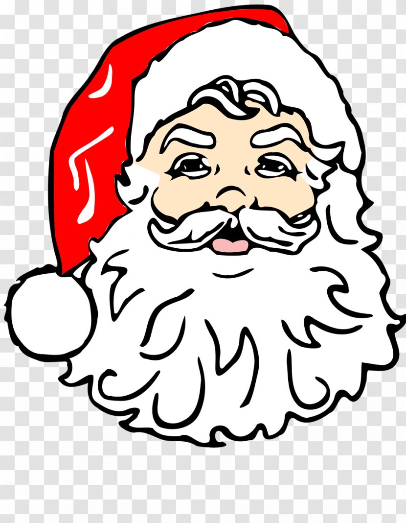 Santa Claus Clip Art - Smiley Transparent PNG