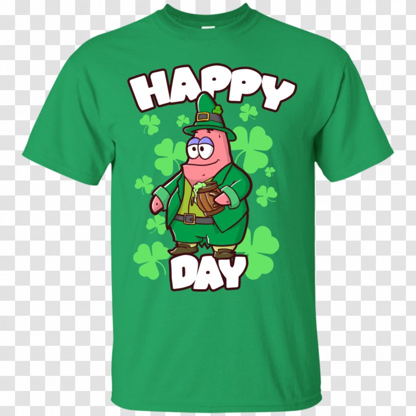 T-shirt Hoodie Clothing Saint Patrick's Day - Active Shirt - Happy St Patricks Transparent PNG