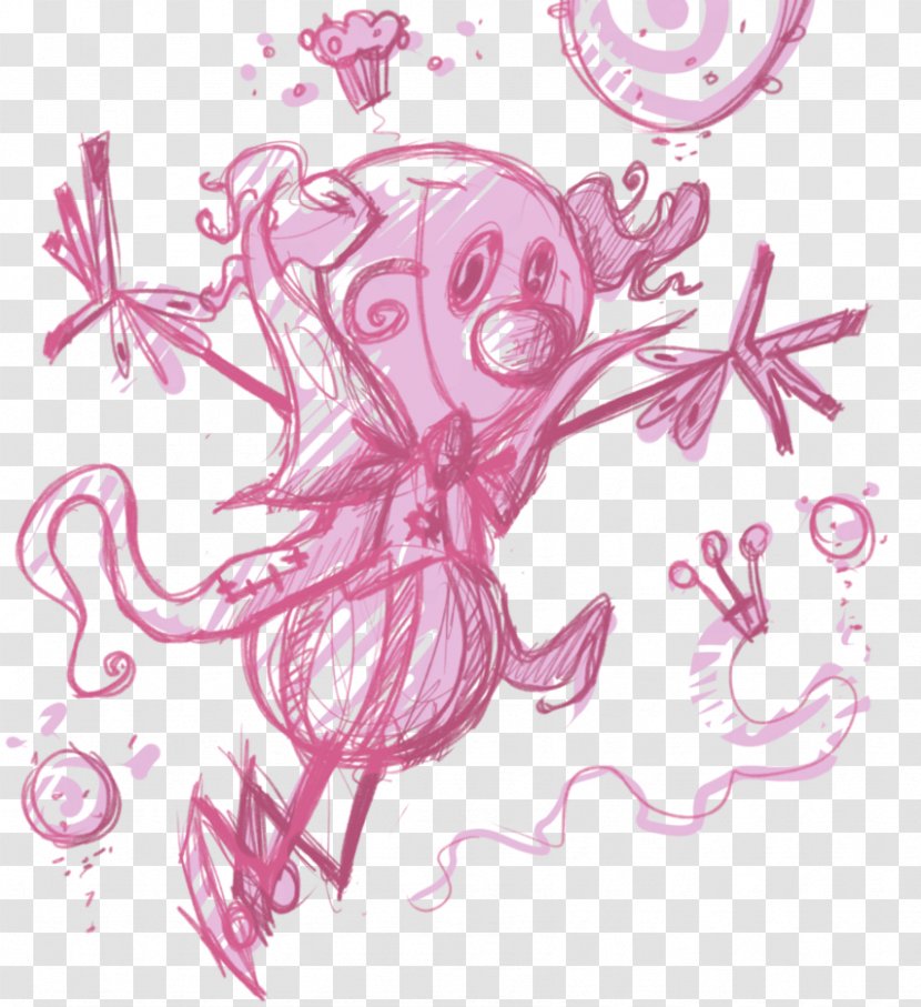 Visual Arts Octopus Graphic Design Sketch - Cartoon - Fairy Magic Transparent PNG