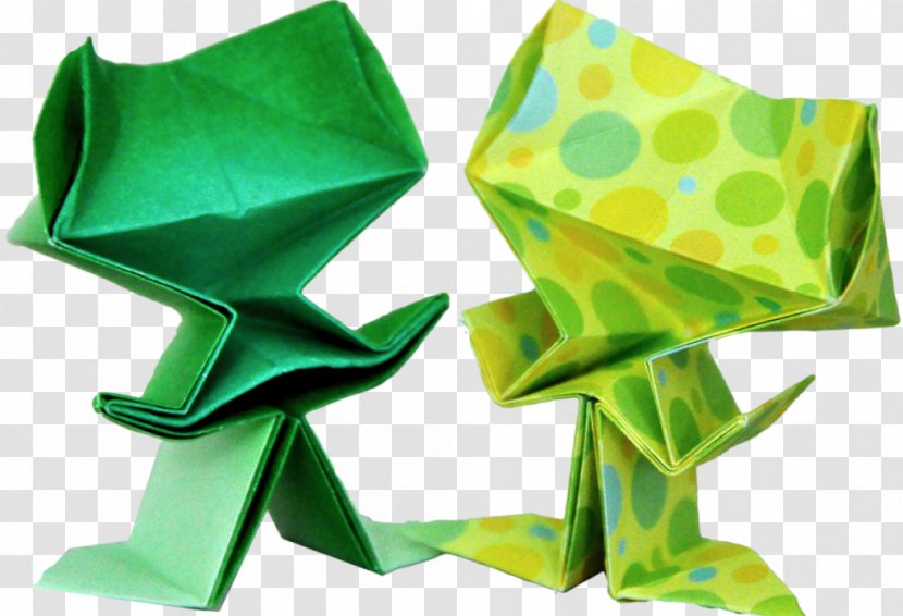 Origami Paper Green - Art - Casal Transparent PNG