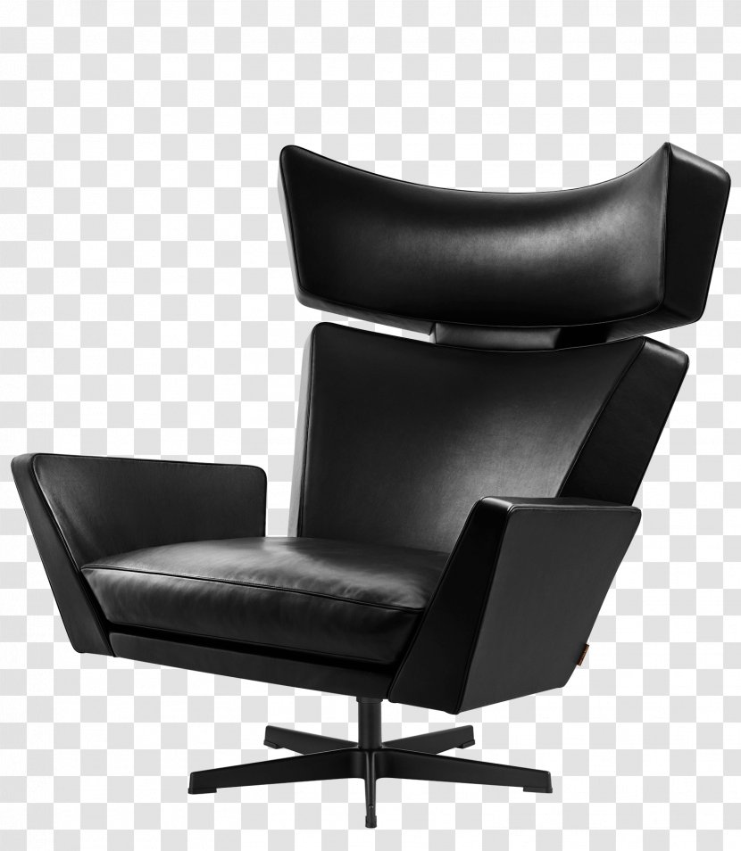 Egg Eames Lounge Chair Fritz Hansen Furniture - Fauteuil Transparent PNG