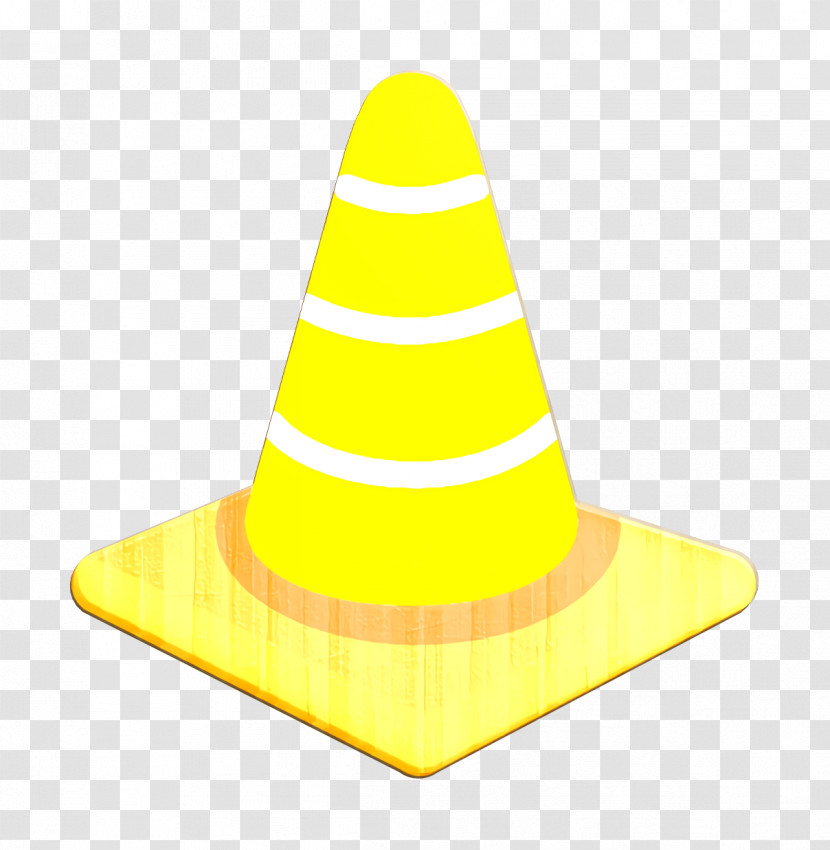 Urban Icon Security Icon Traffic Cone Icon Transparent PNG