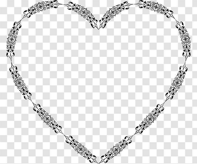 Heart Clip Art - Silver Transparent PNG